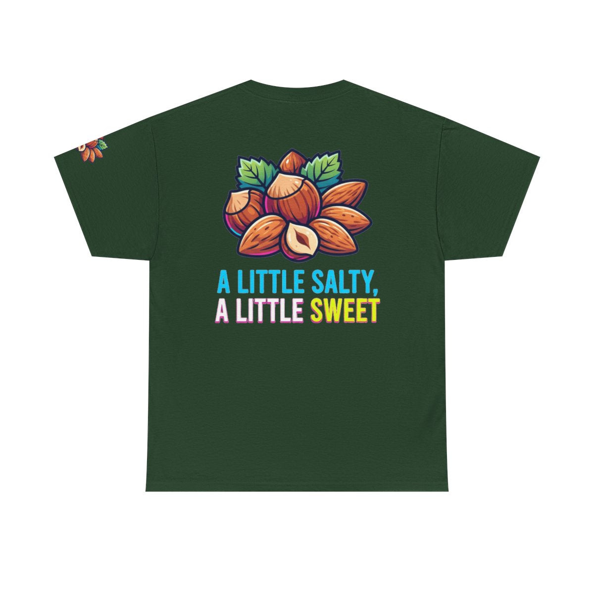 Color: Forest Green | A Little Salty, A Little Sweet Premium Graphic Tee