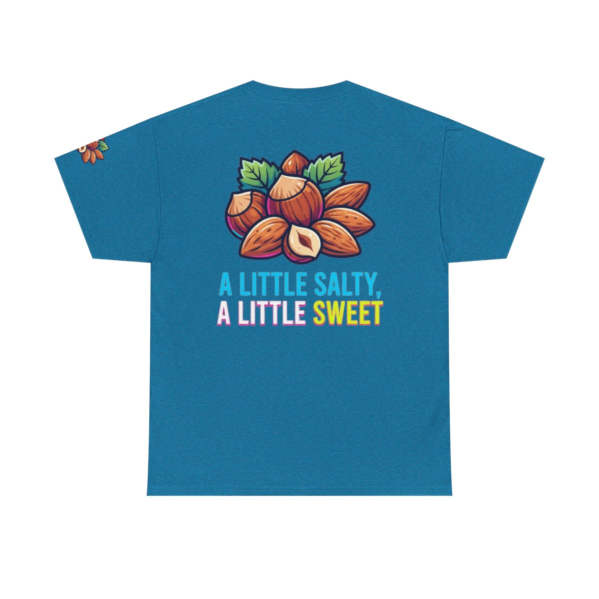 Color: Antique Sapphire | A Little Salty, A Little Sweet Premium Graphic Tee