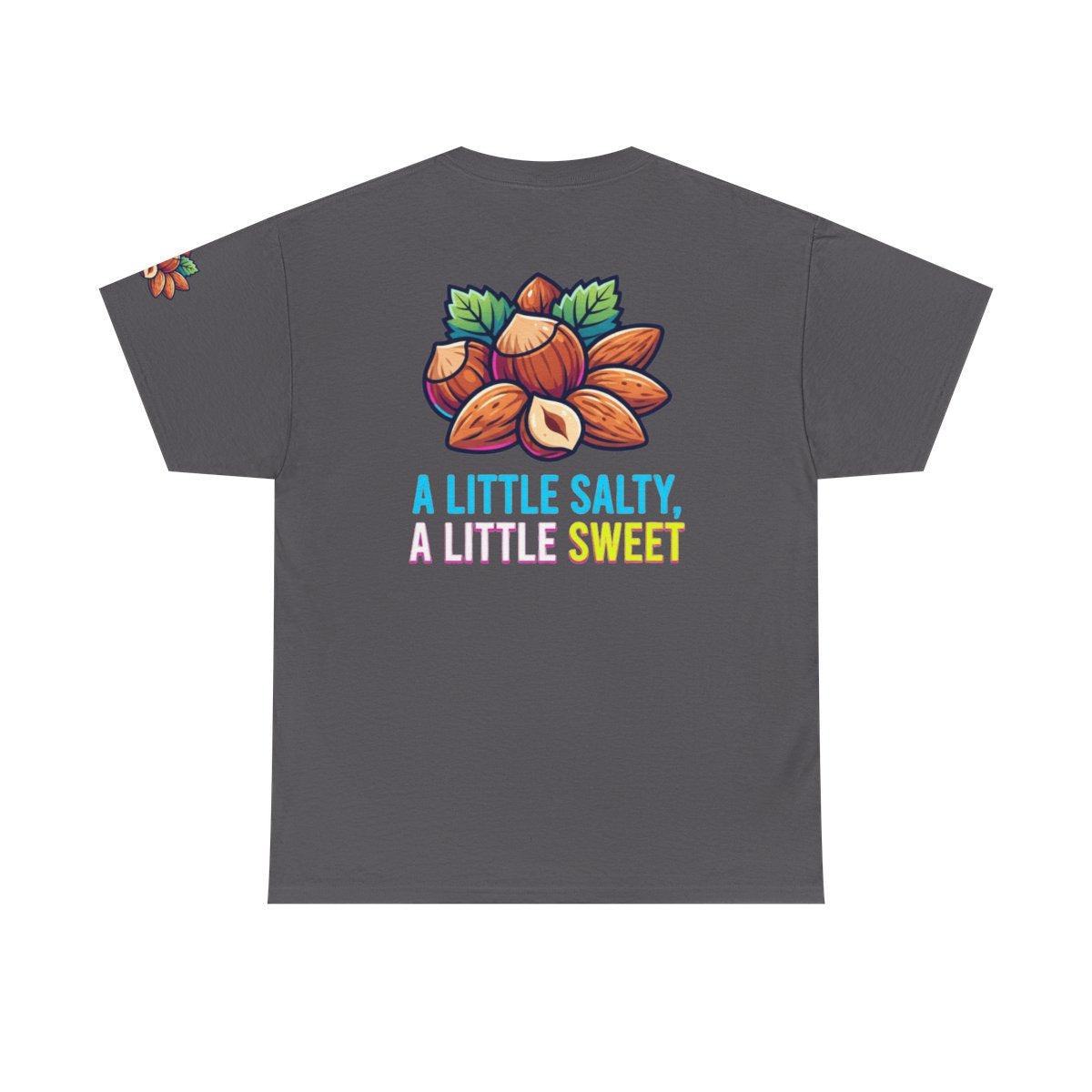 Color: Charcoal | A Little Salty, A Little Sweet Premium Graphic Tee