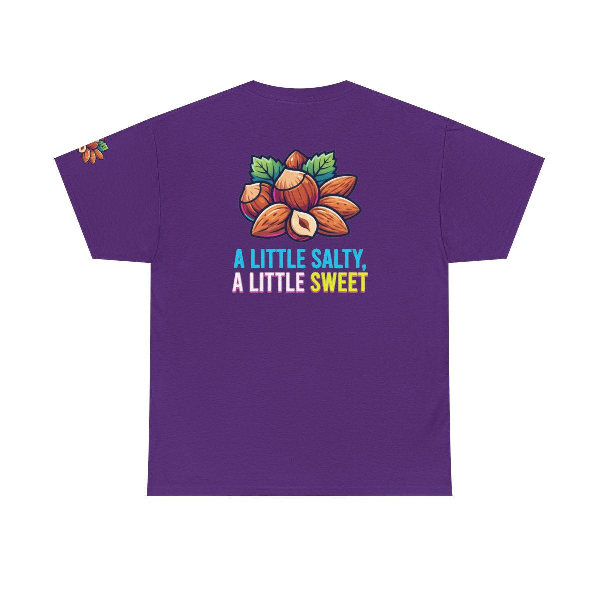 Color: Purple | A Little Salty, A Little Sweet Premium Graphic Tee