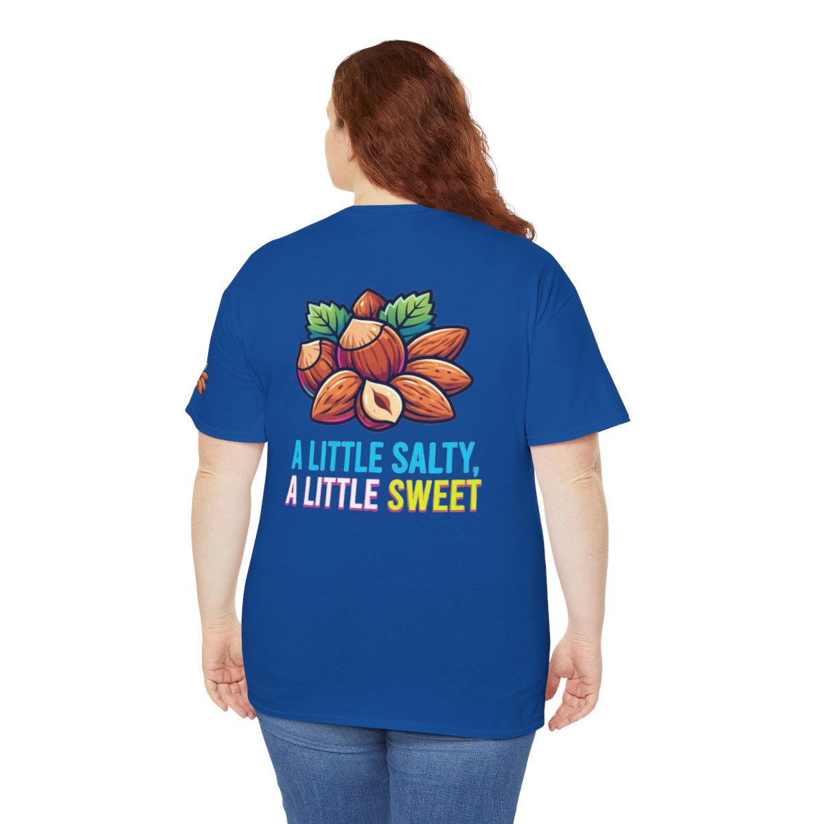 Color: Royal | A Little Salty, A Little Sweet Premium Graphic Tee