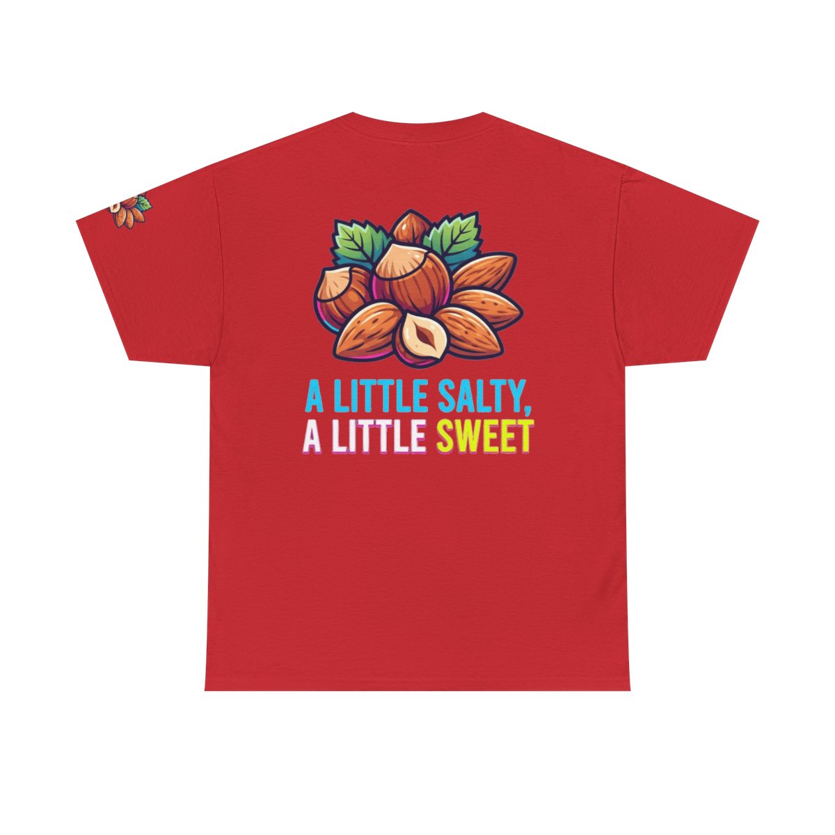 Color: Red | A Little Salty, A Little Sweet Premium Graphic Tee