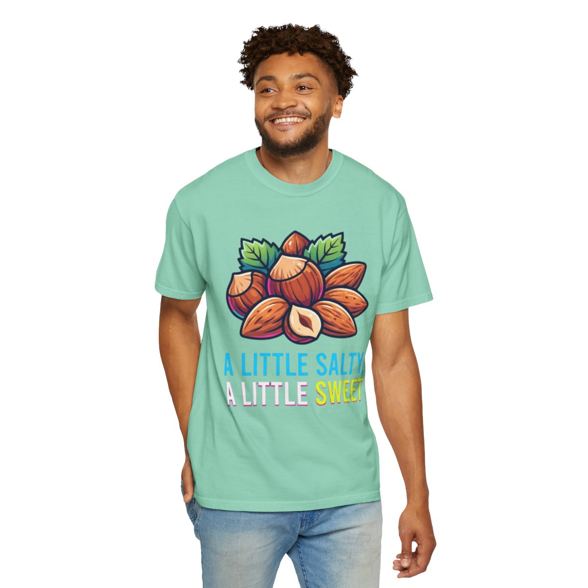 Color: Island Reef | A Little Salty, A Little Sweet Unisex Garment-Dyed Tee