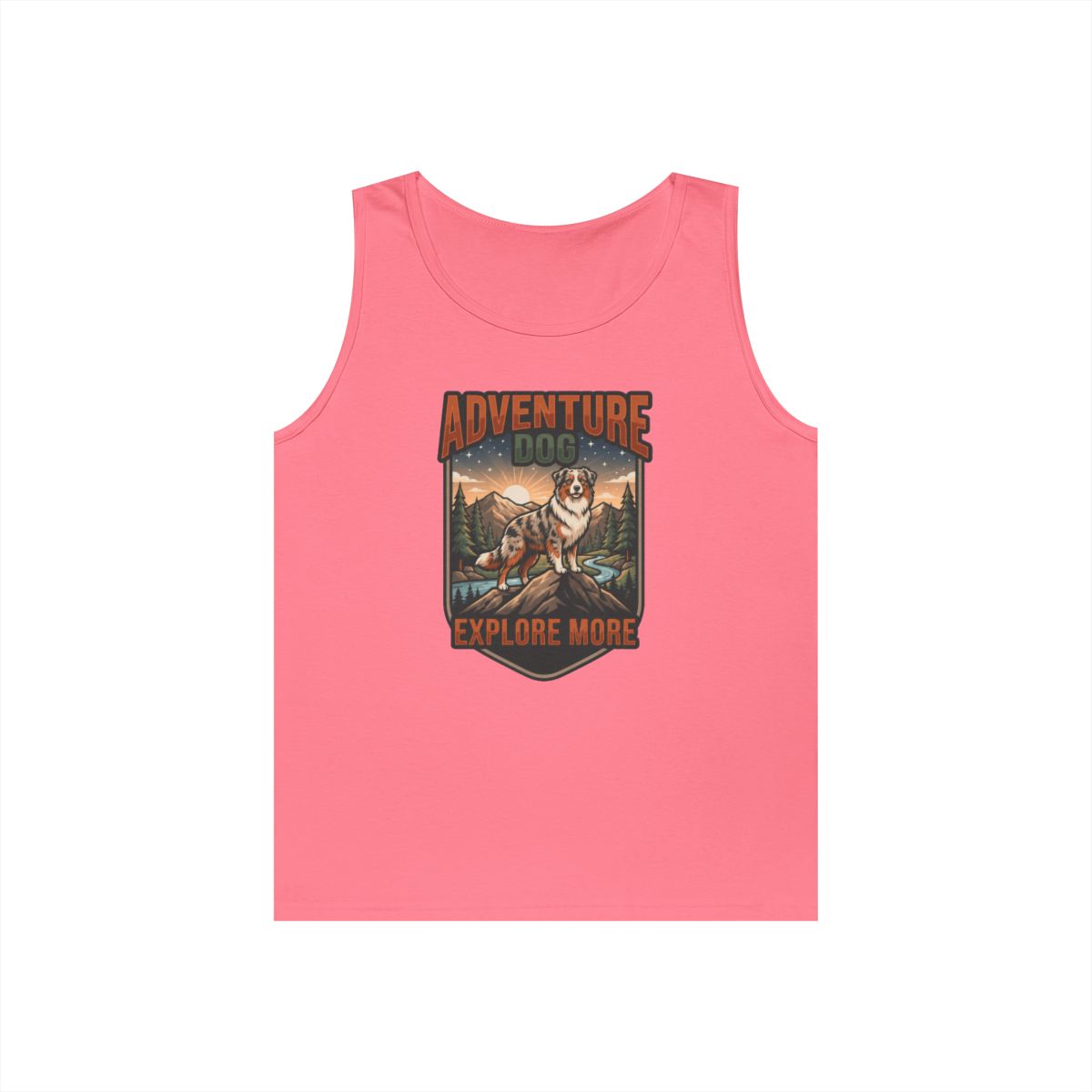 Color: Safety Pink | Adventure Dog Tank Top