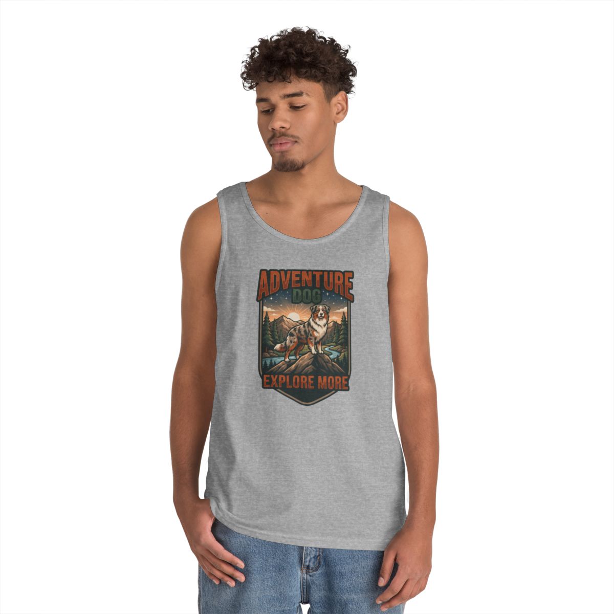 Color: Sport Grey | Adventure Dog Tank Top