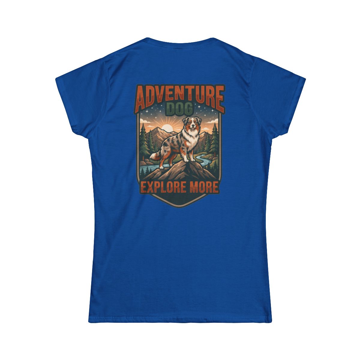 Color: Royal | Adventure Dog Women's Tee