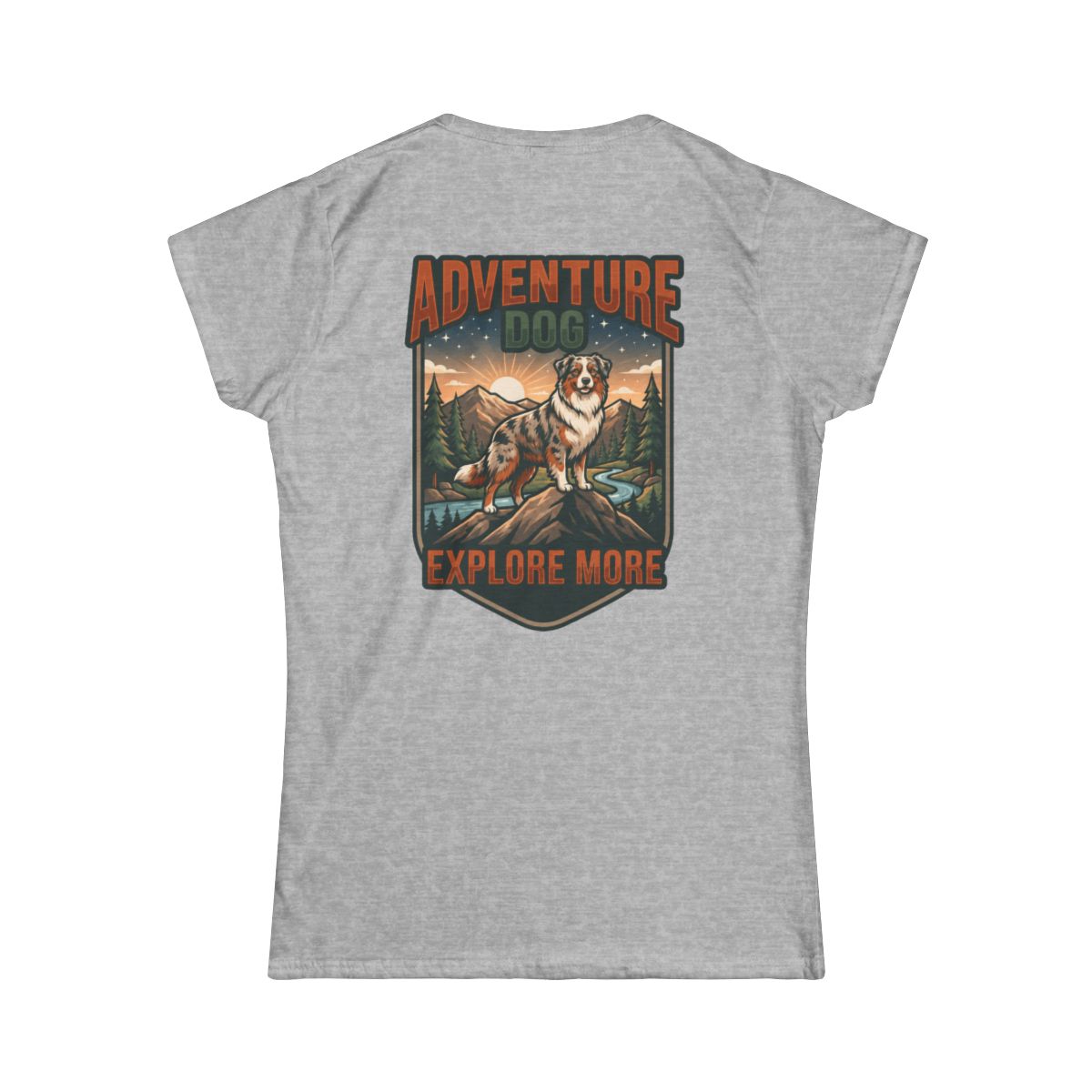 Color: Sport Grey | Adventure Dog Women's Tee