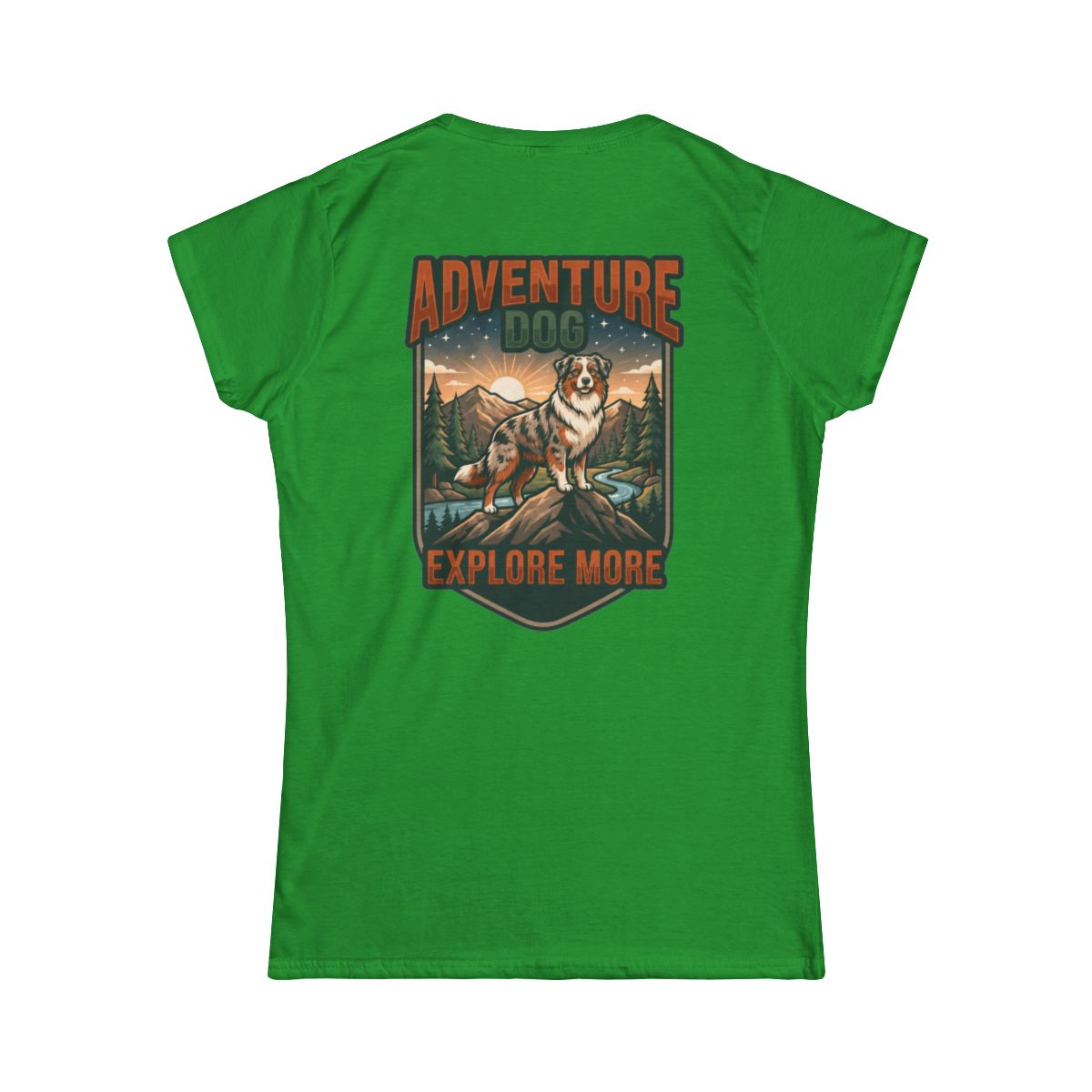 Color: Irish Green | Adventure Dog Women's Tee