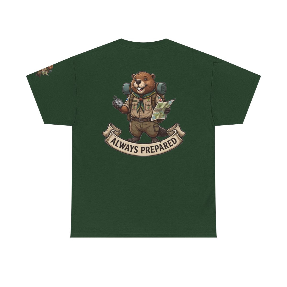 Color: Forest Green | Always Prepared Premium Graphic Tee