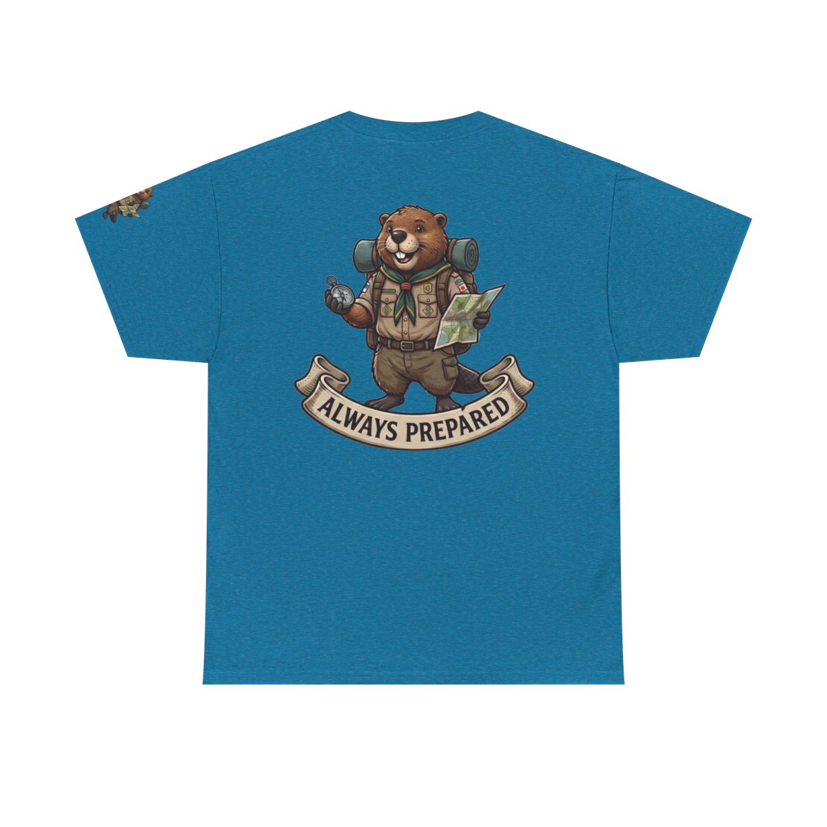 Color: Antique Sapphire | Always Prepared Premium Graphic Tee