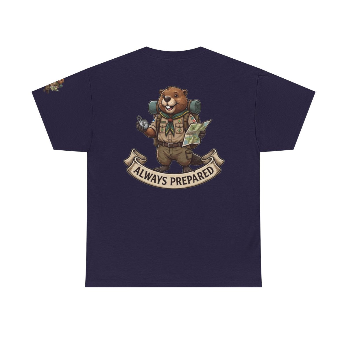 Color: Blackberry | Always Prepared Premium Graphic Tee
