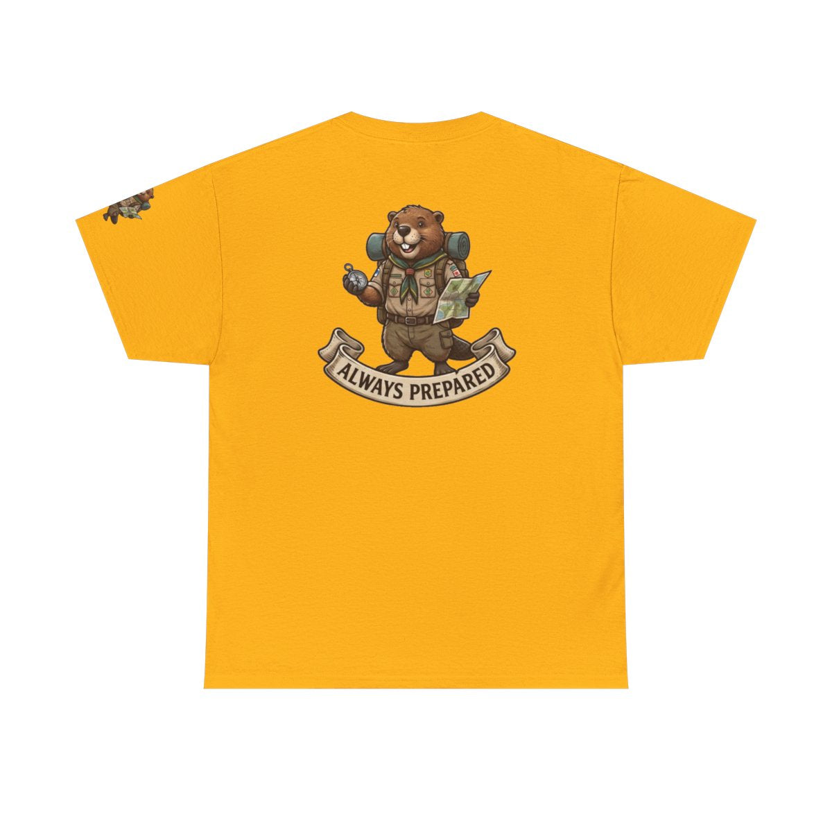 Color: Gold | Always Prepared Premium Graphic Tee