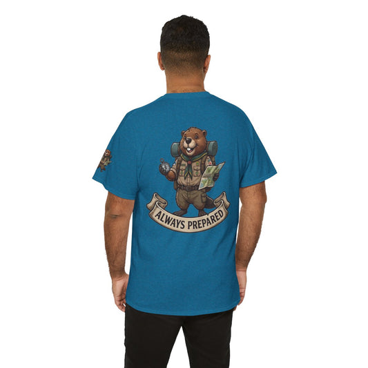 Color: Antique Sapphire | Always Prepared Premium Graphic Tee