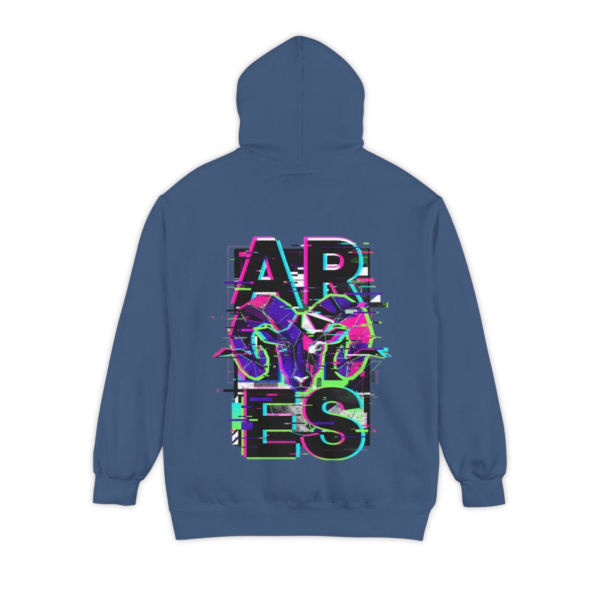 Color: True Navy | Aries Garment-Dyed Hoodie