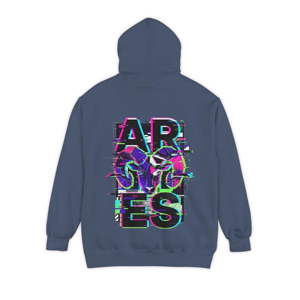 Color: Denim | Aries Garment-Dyed Hoodie