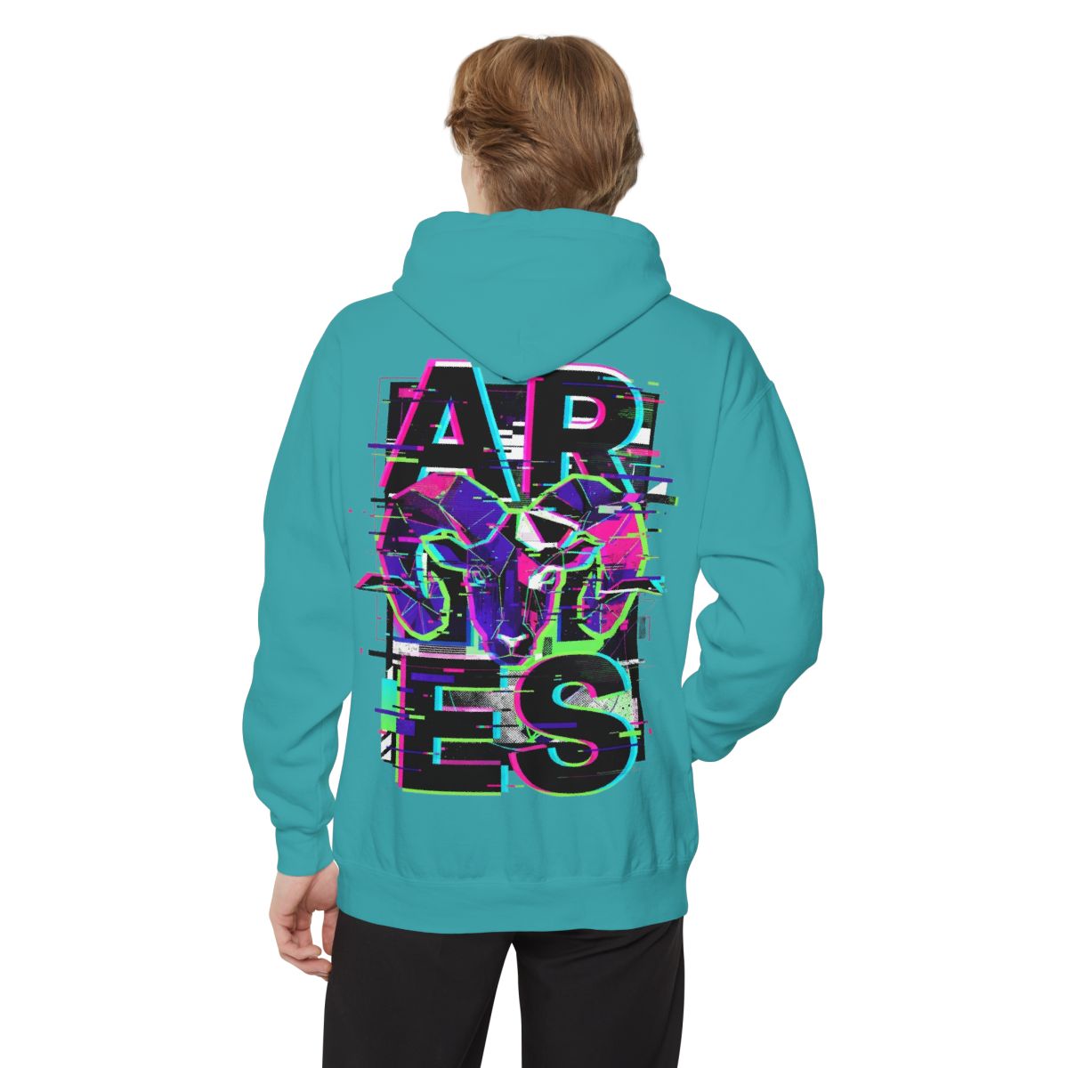 Color: Seafoam | Aries Garment-Dyed Hoodie