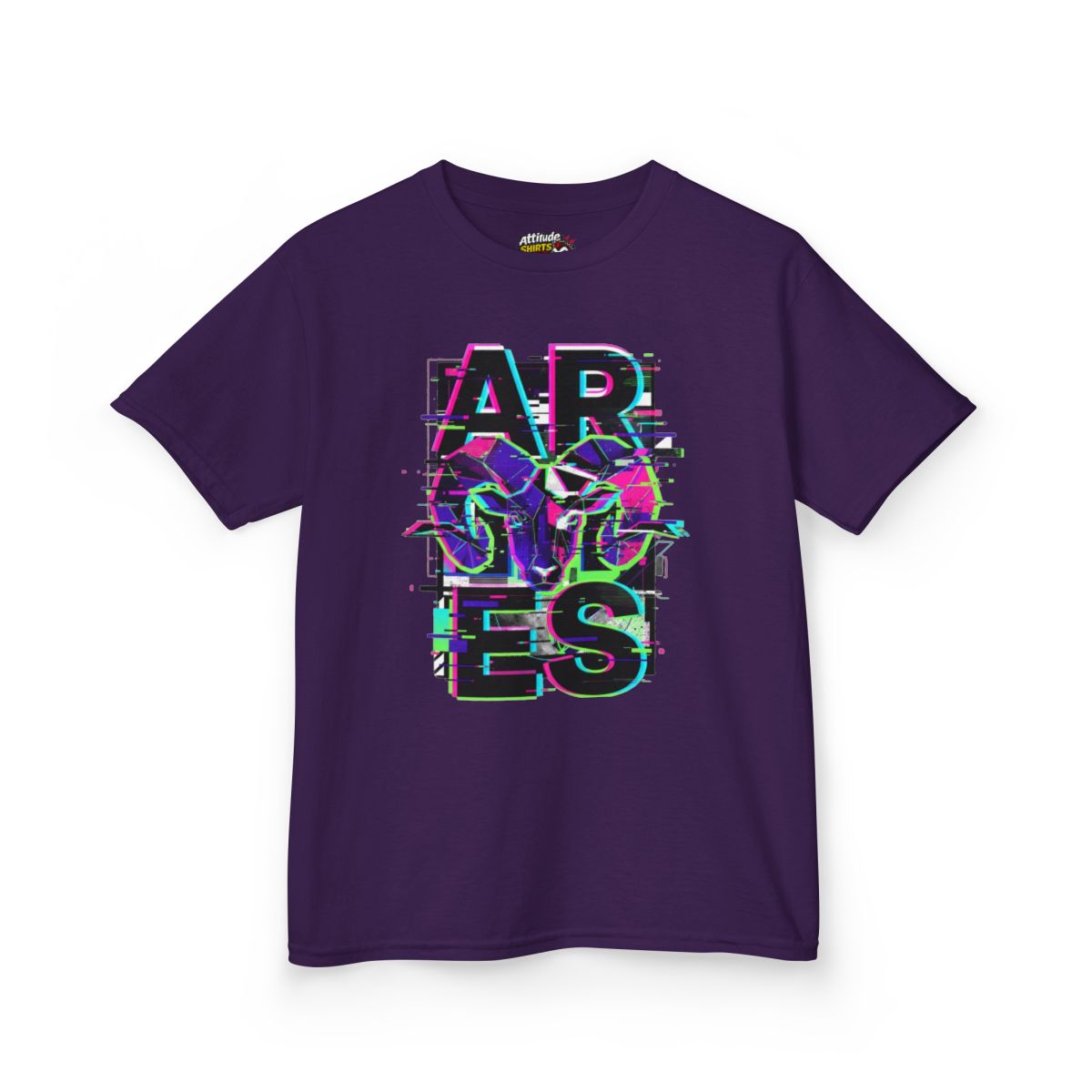 Color: Purple | Aries Kids Tee