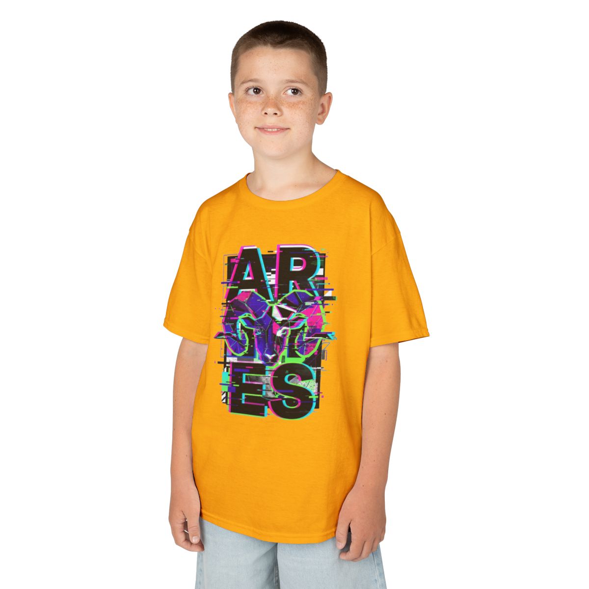 Color: Gold | Aries Kids Tee