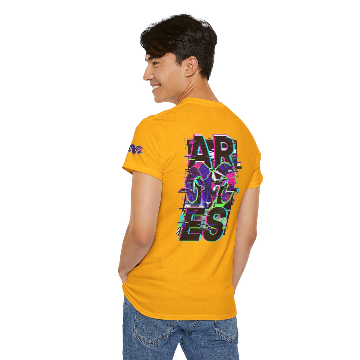 Color: Gold | Aries Premium Graphic Tee