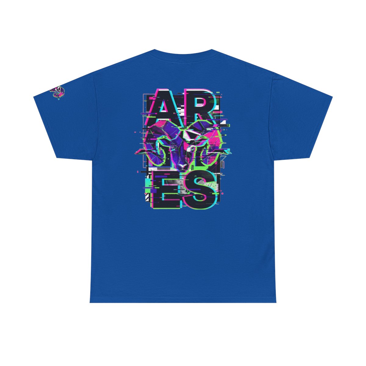 Color: Royal | Aries Premium Graphic Tee
