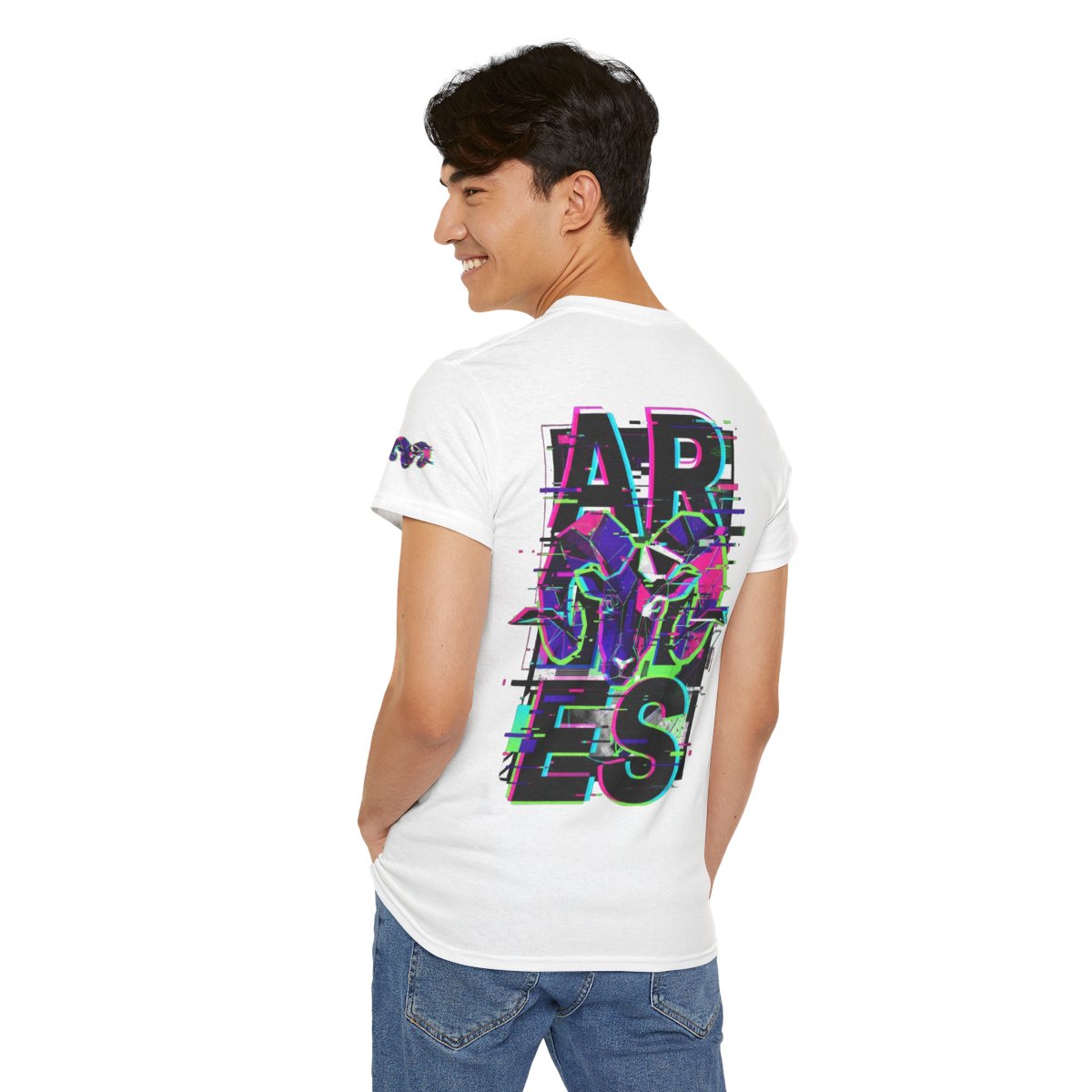 Color: White | Aries Premium Graphic Tee