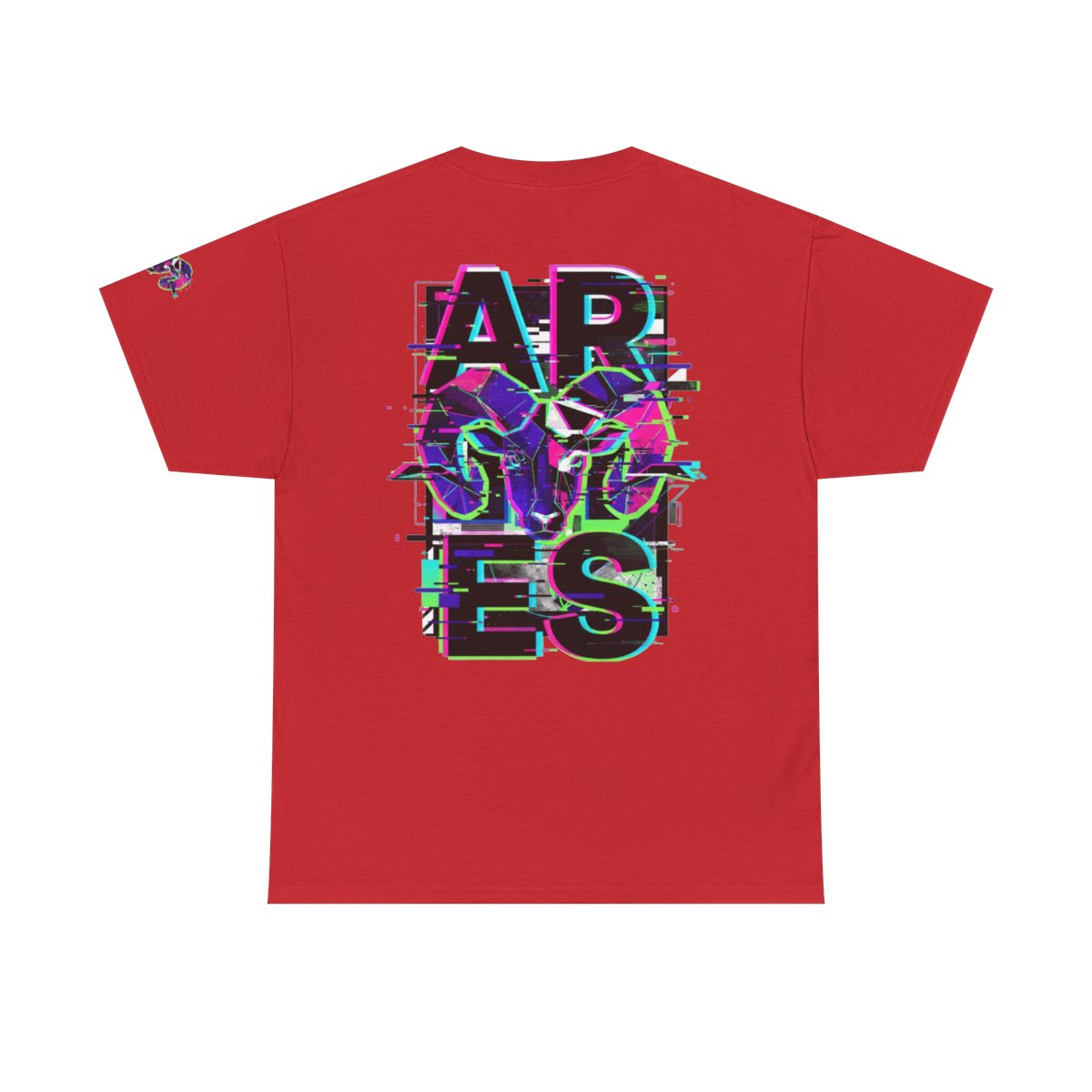 Color: Red | Aries Premium Graphic Tee
