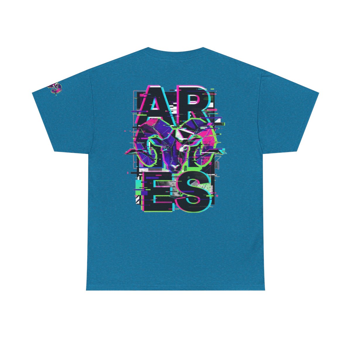 Color: Antique Sapphire | Aries Premium Graphic Tee