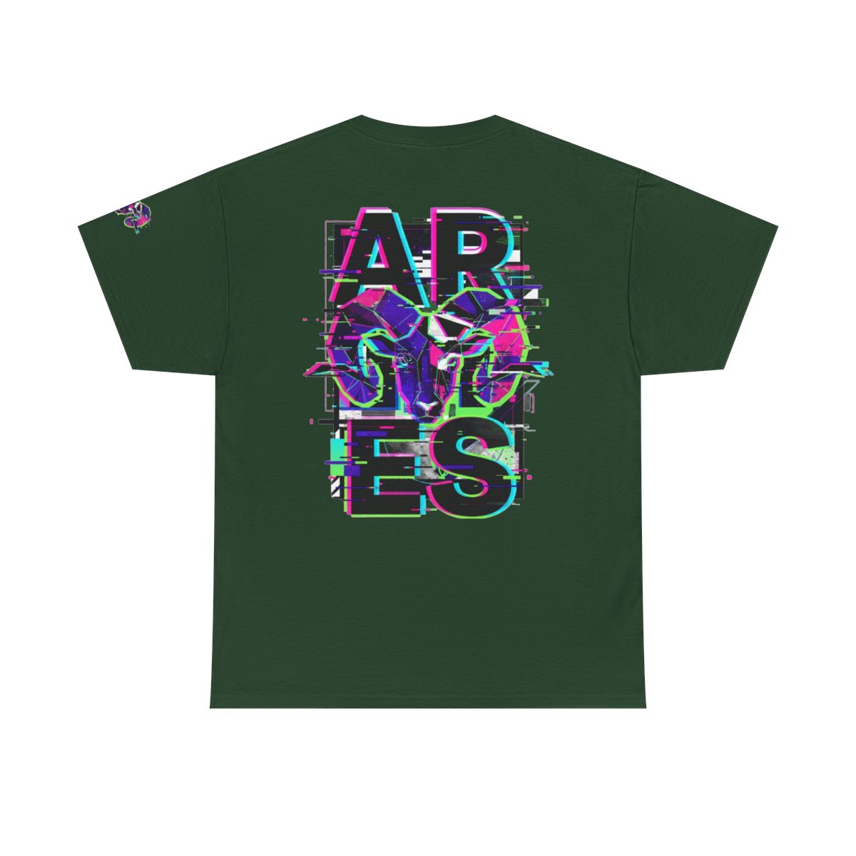 Color: Forest Green | Aries Premium Graphic Tee