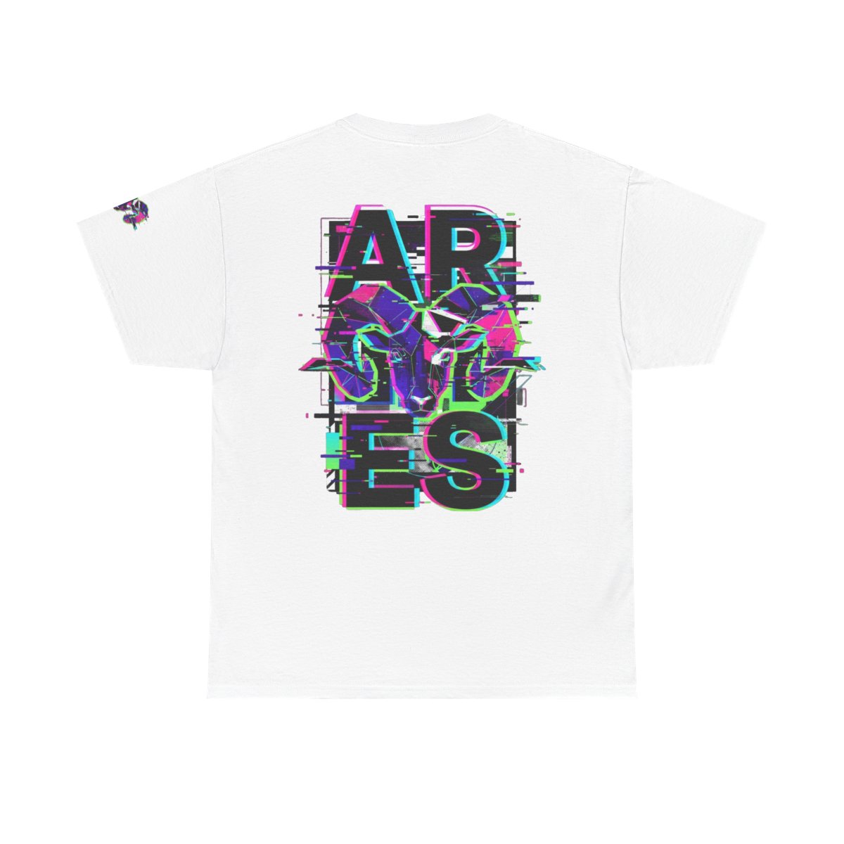 Color: White | Aries Premium Graphic Tee