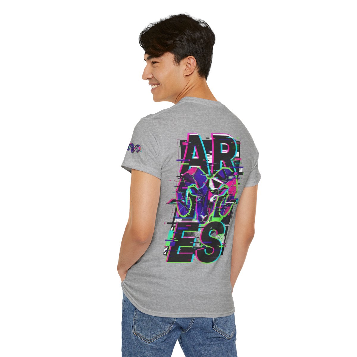 Color: Sport Grey | Aries Premium Graphic Tee