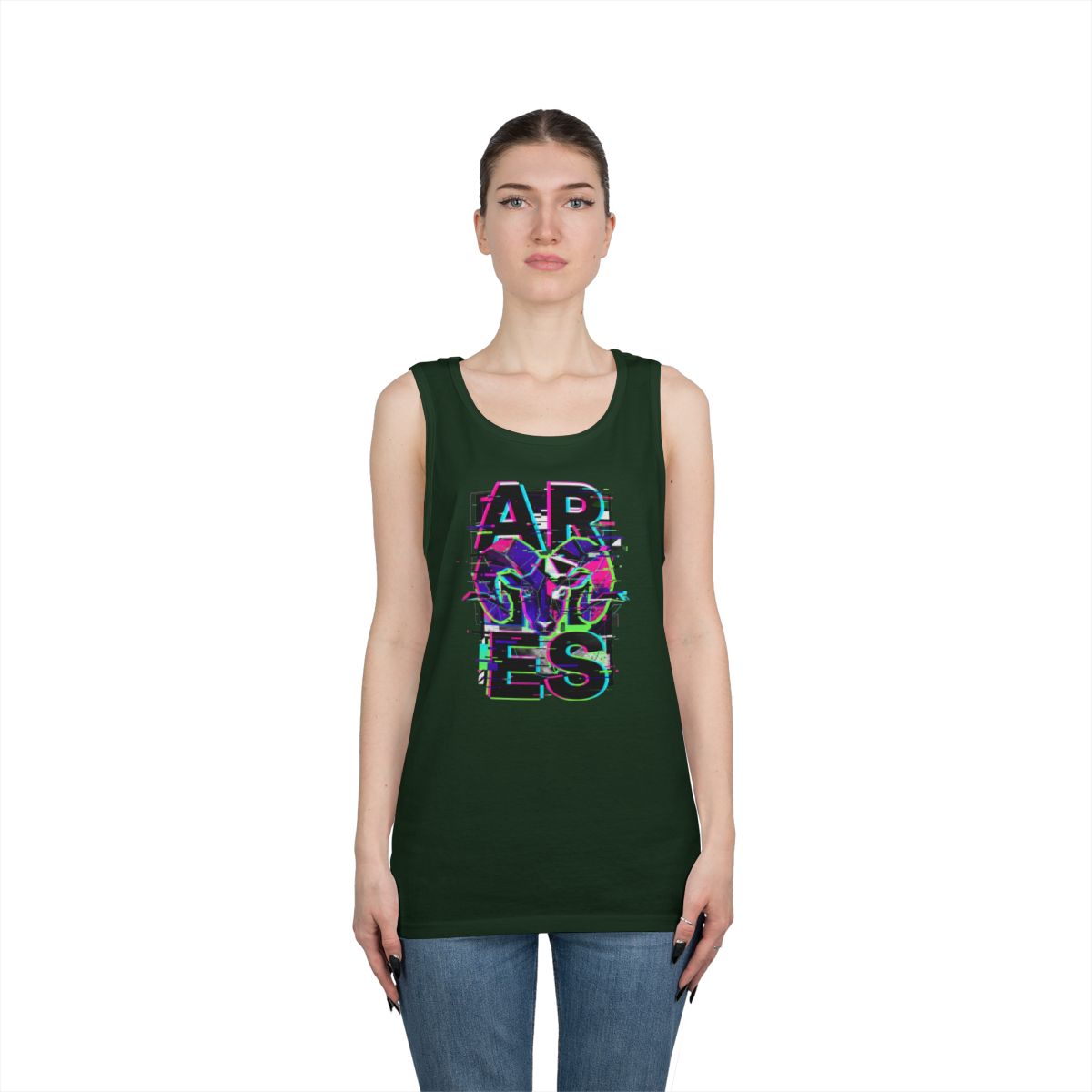Color: Forest Green | Aries Tank Top