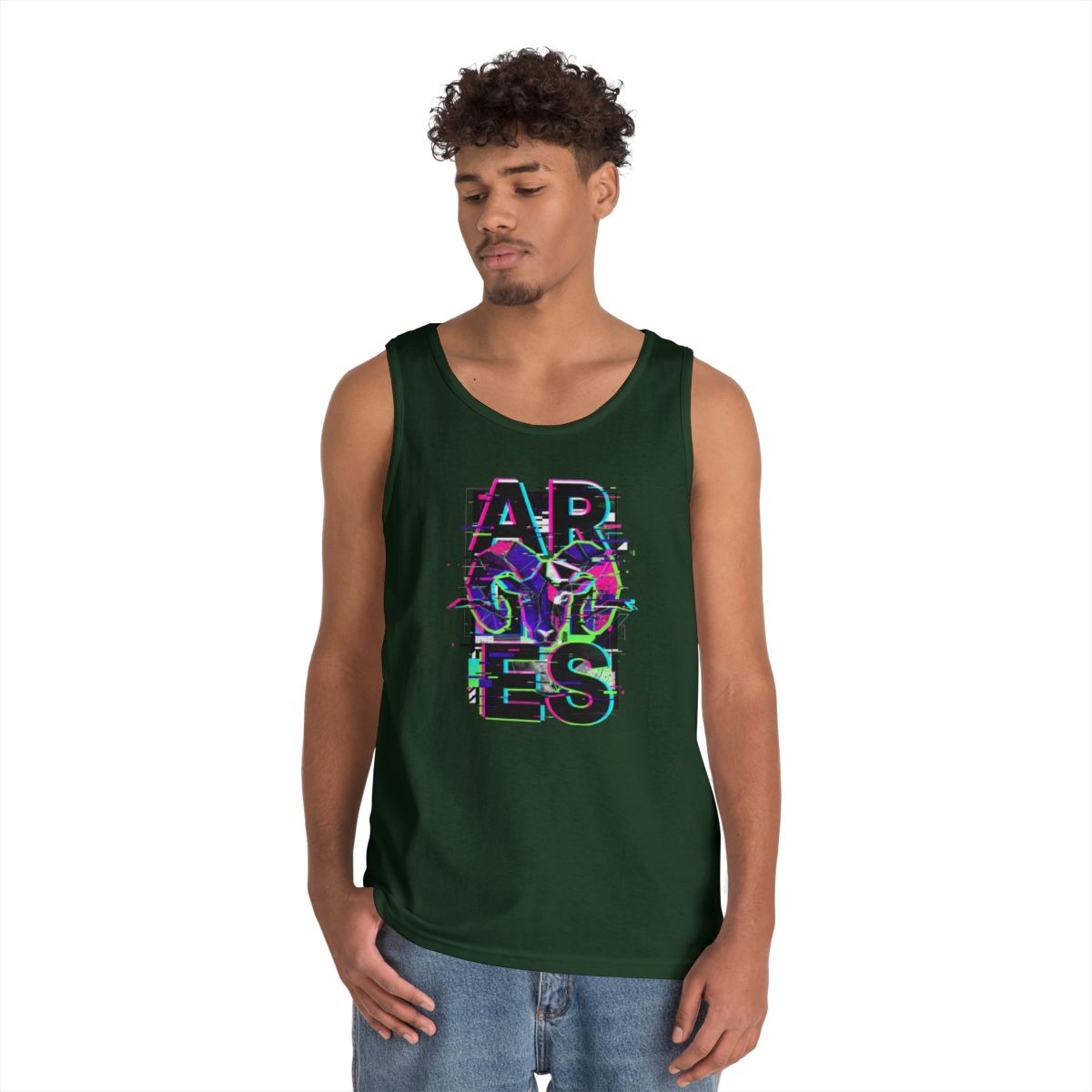 Color: Forest Green | Aries Tank Top