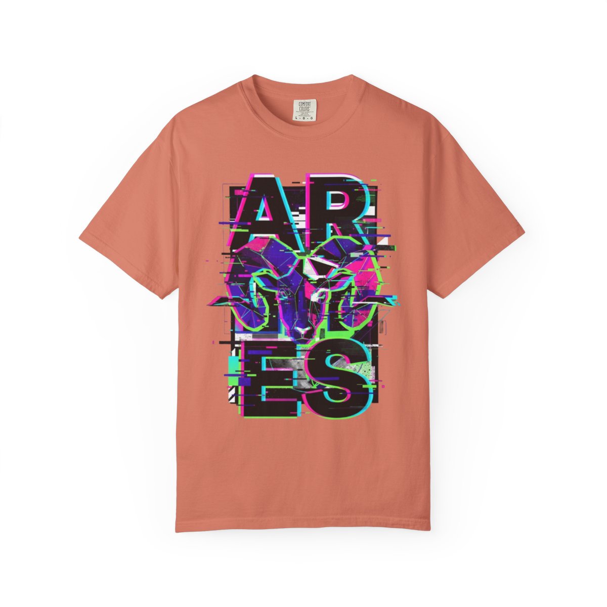 Color: Terracotta | Aries Unisex Garment-Dyed Tee