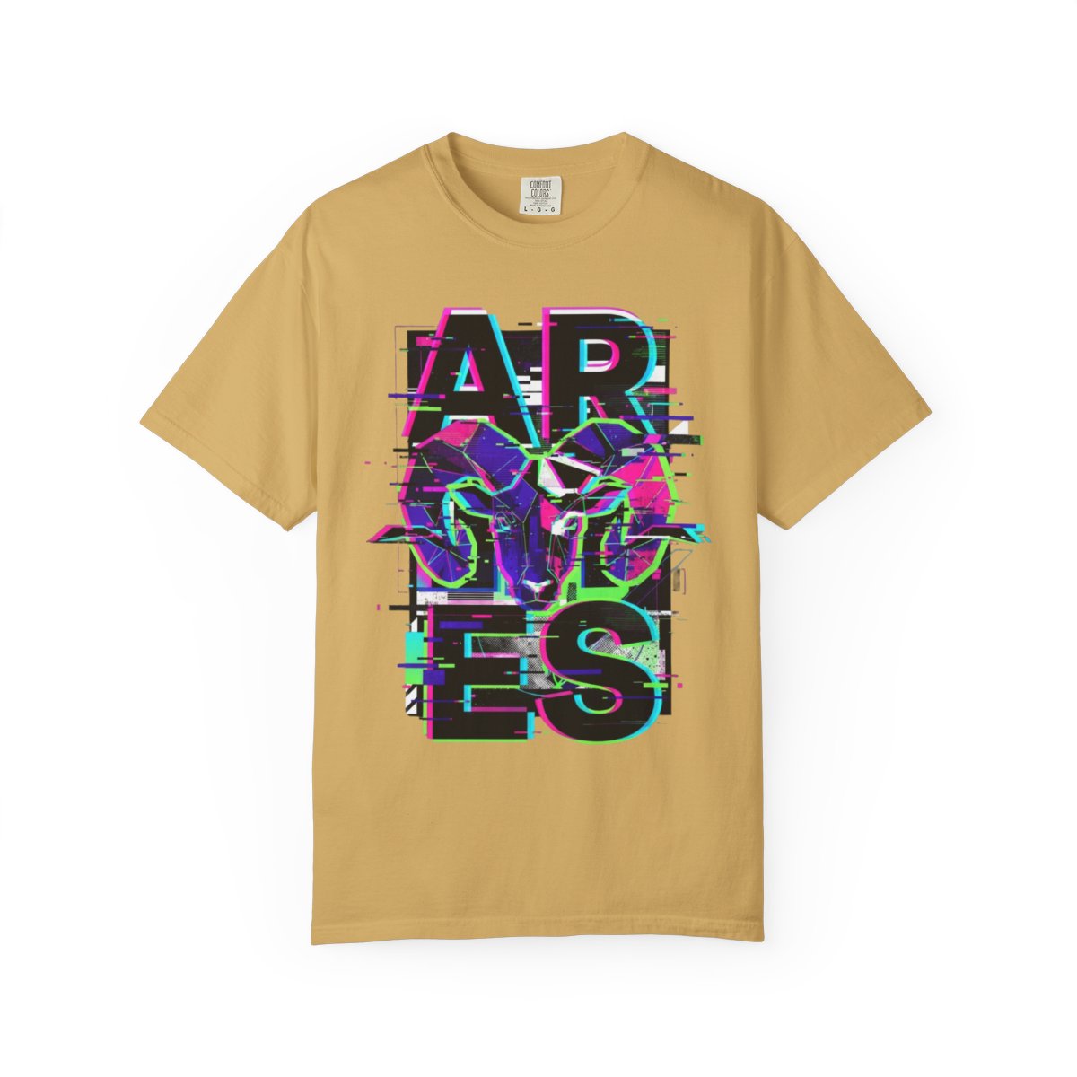 Color: Mustard | Aries Unisex Garment-Dyed Tee