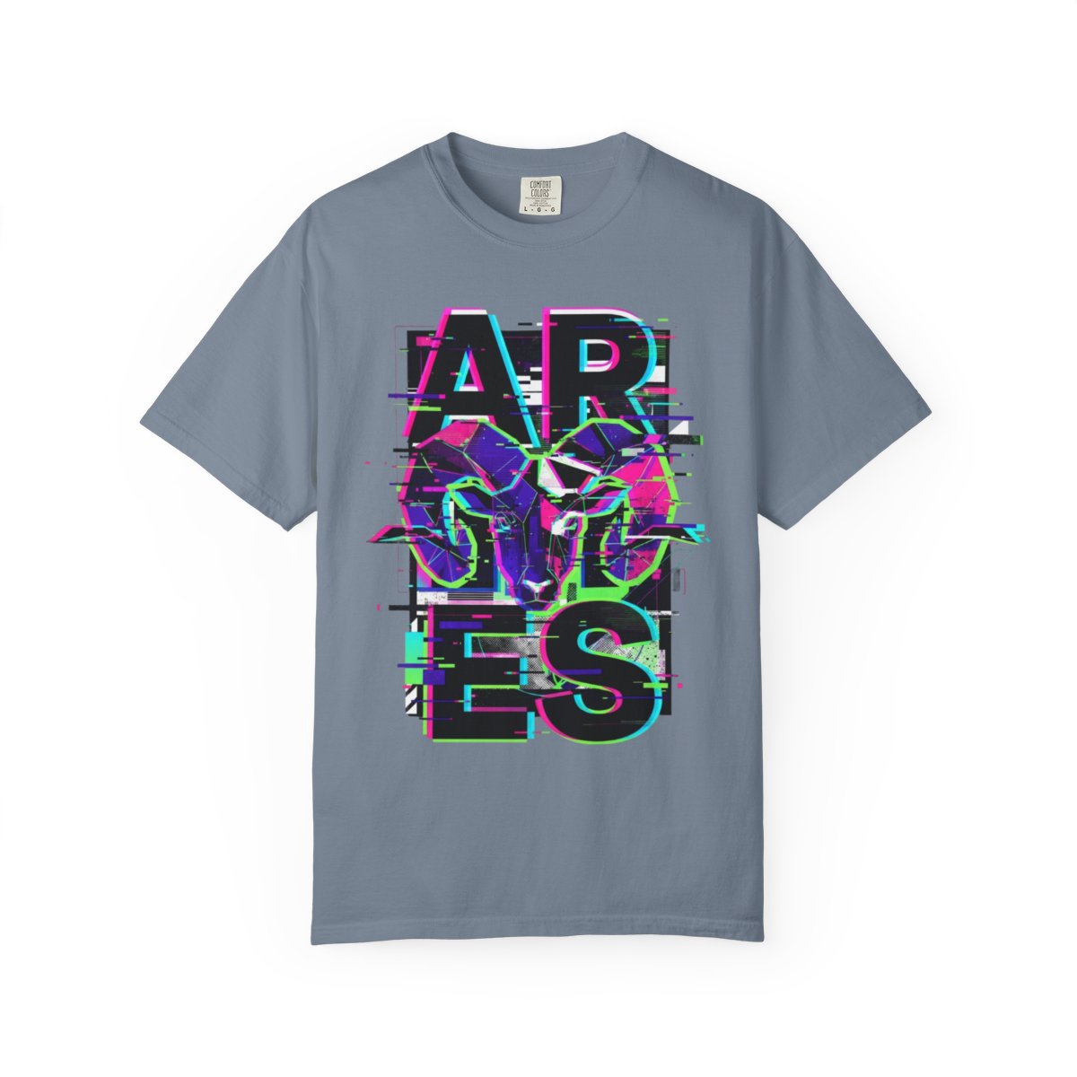 Color: Blue Jean | Aries Unisex Garment-Dyed Tee