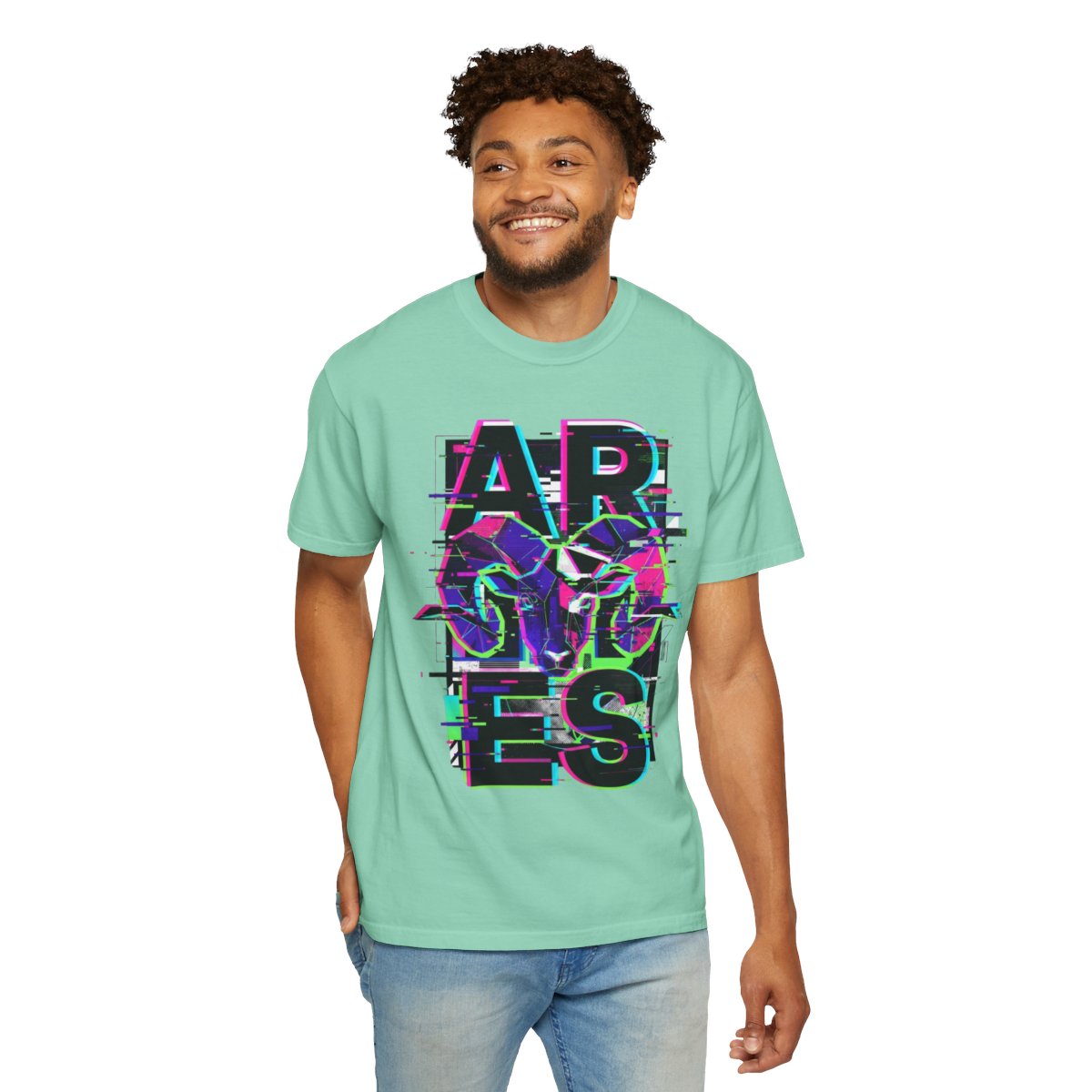 Color: Island Reef | Aries Unisex Garment-Dyed Tee