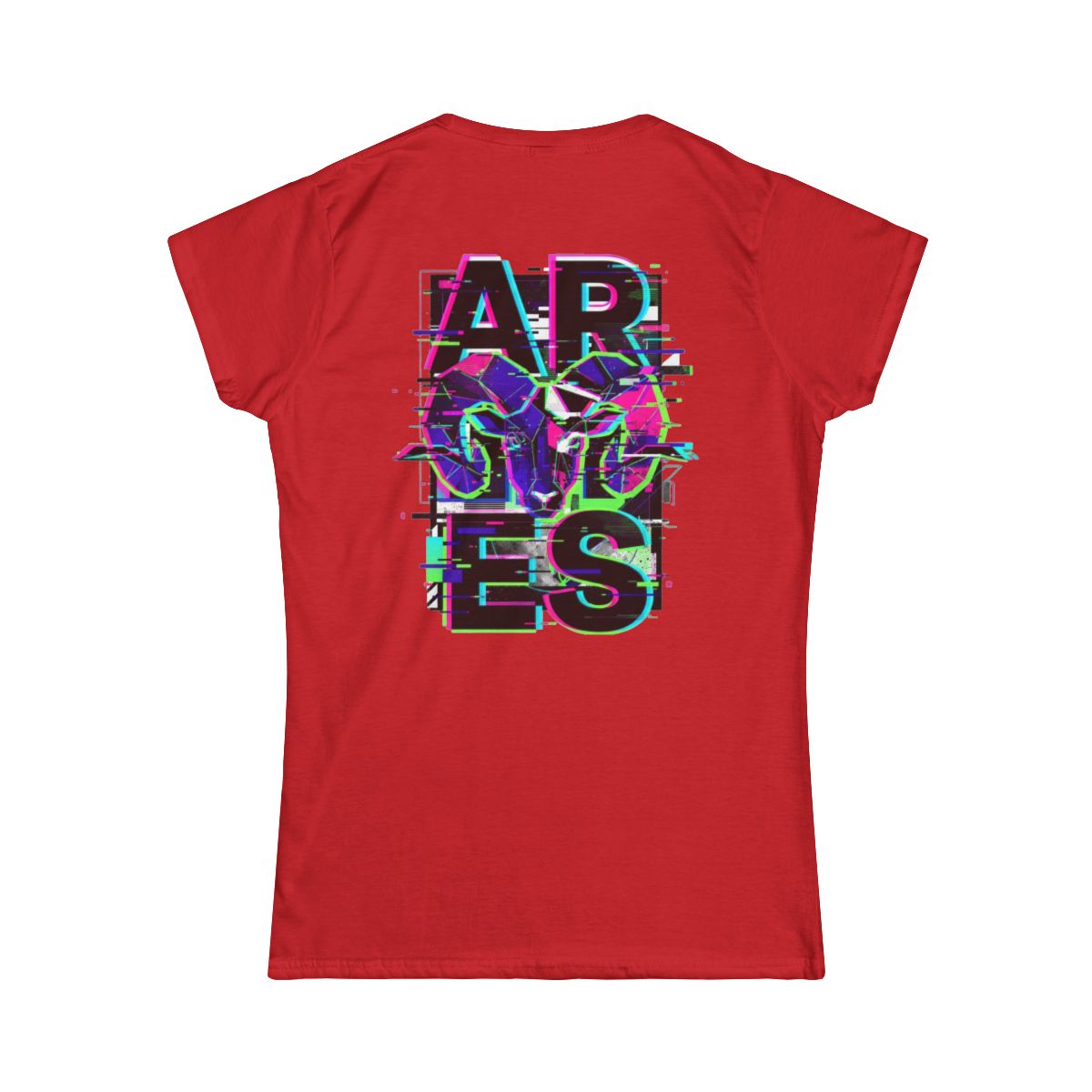 Color: Red | Aries Women's Tee