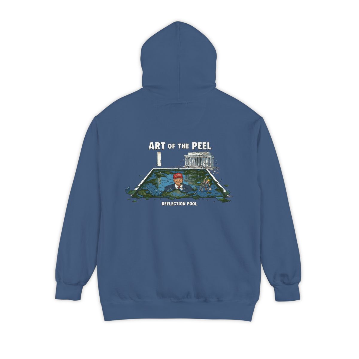 Color: True Navy | Art of The Peel Garment-Dyed Hoodie