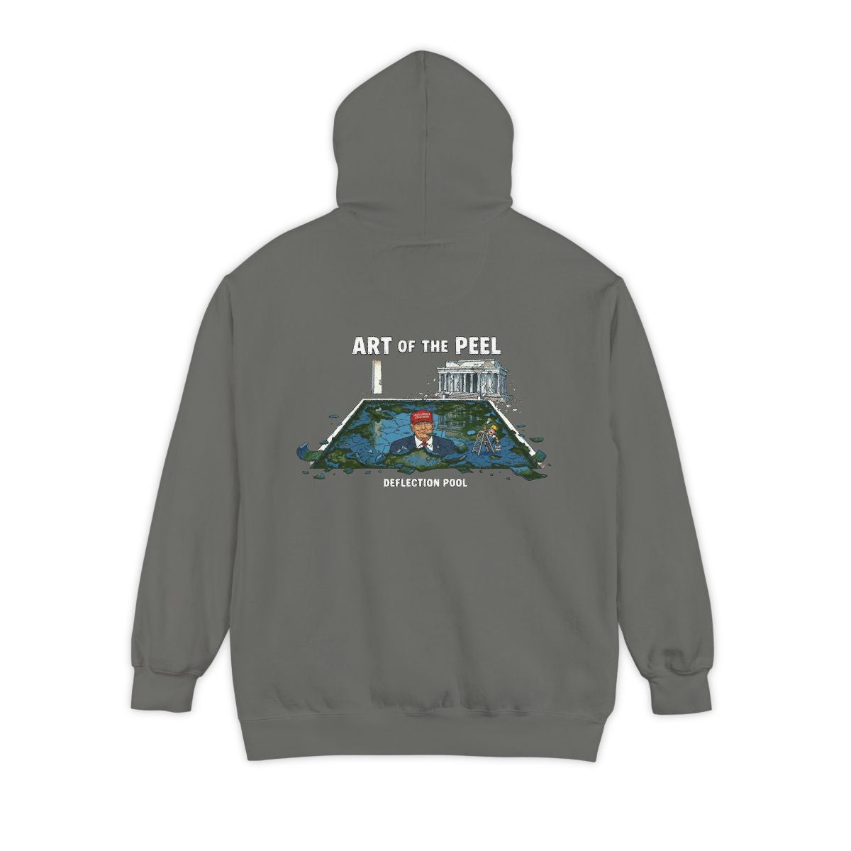 Color: Grey | Art of The Peel Garment-Dyed Hoodie