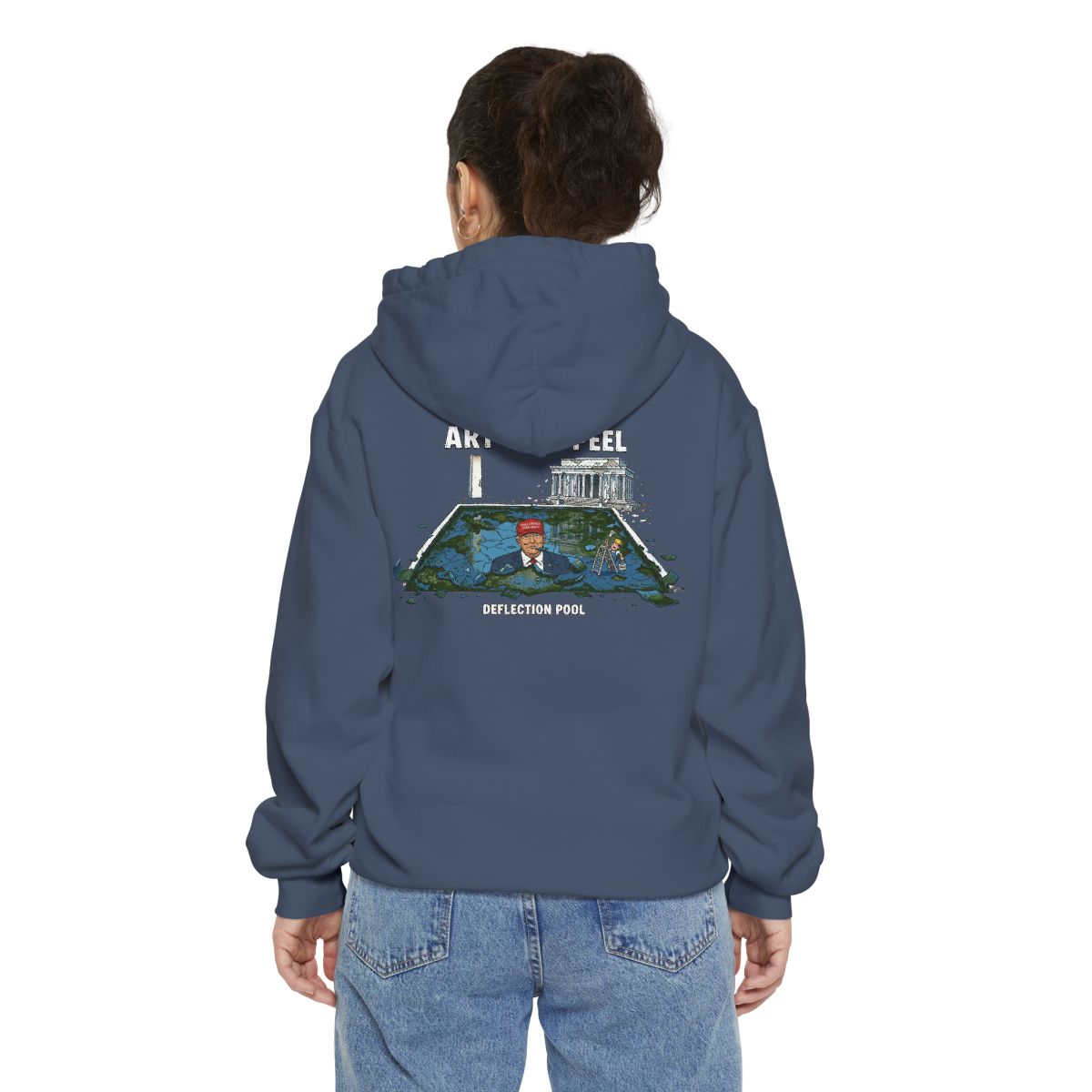 Color: Denim | Art of The Peel Garment-Dyed Hoodie