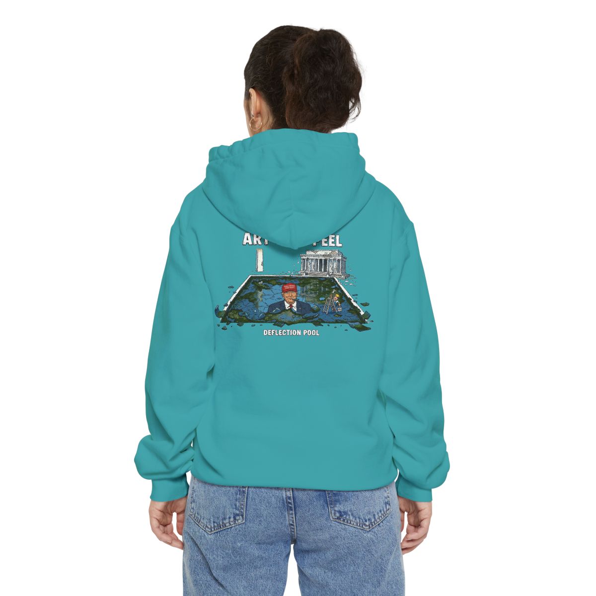 Color: Seafoam | Art of The Peel Garment-Dyed Hoodie