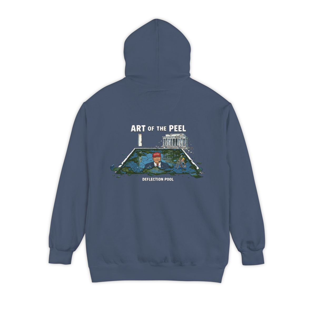 Color: Denim | Art of The Peel Garment-Dyed Hoodie