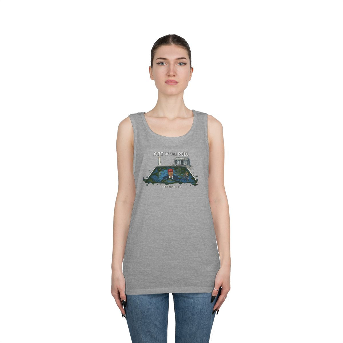 Color: Sport Grey | Art of The Peel Tank Top
