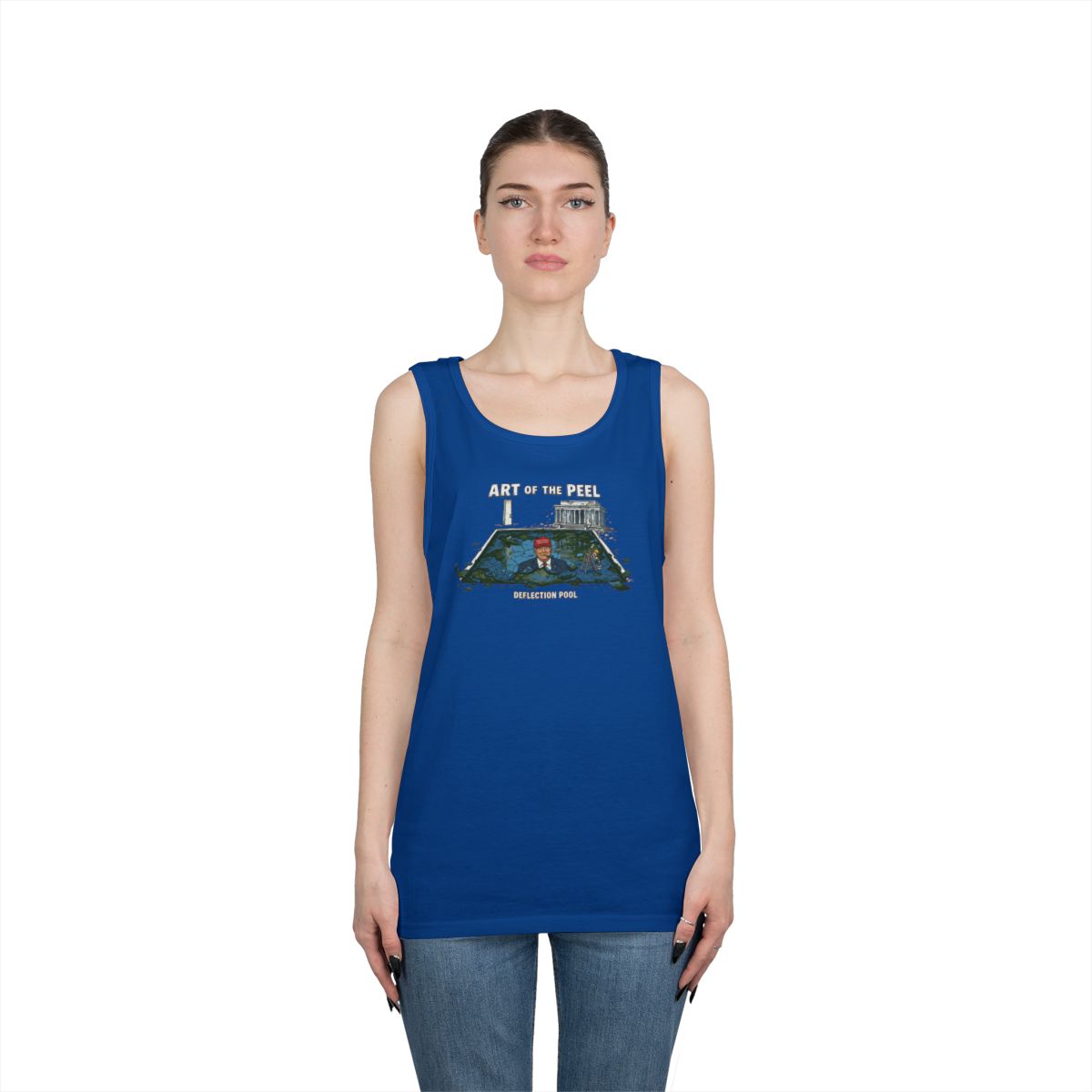 Color: Royal | Art of The Peel Tank Top