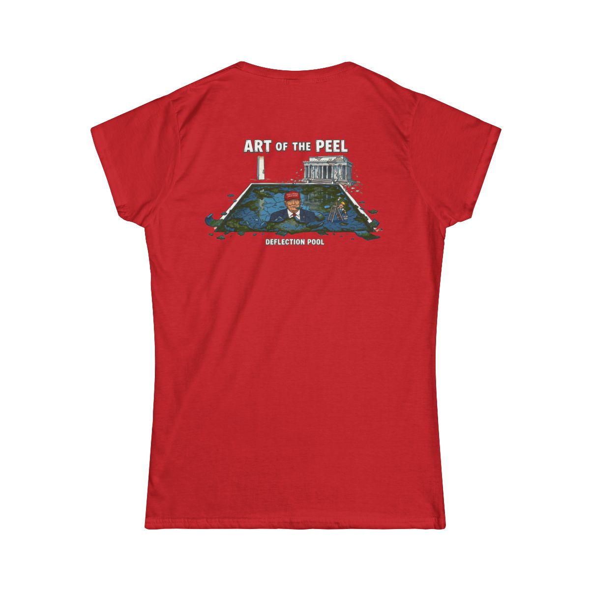 Color: Red | Art of The Peel Women's Tee