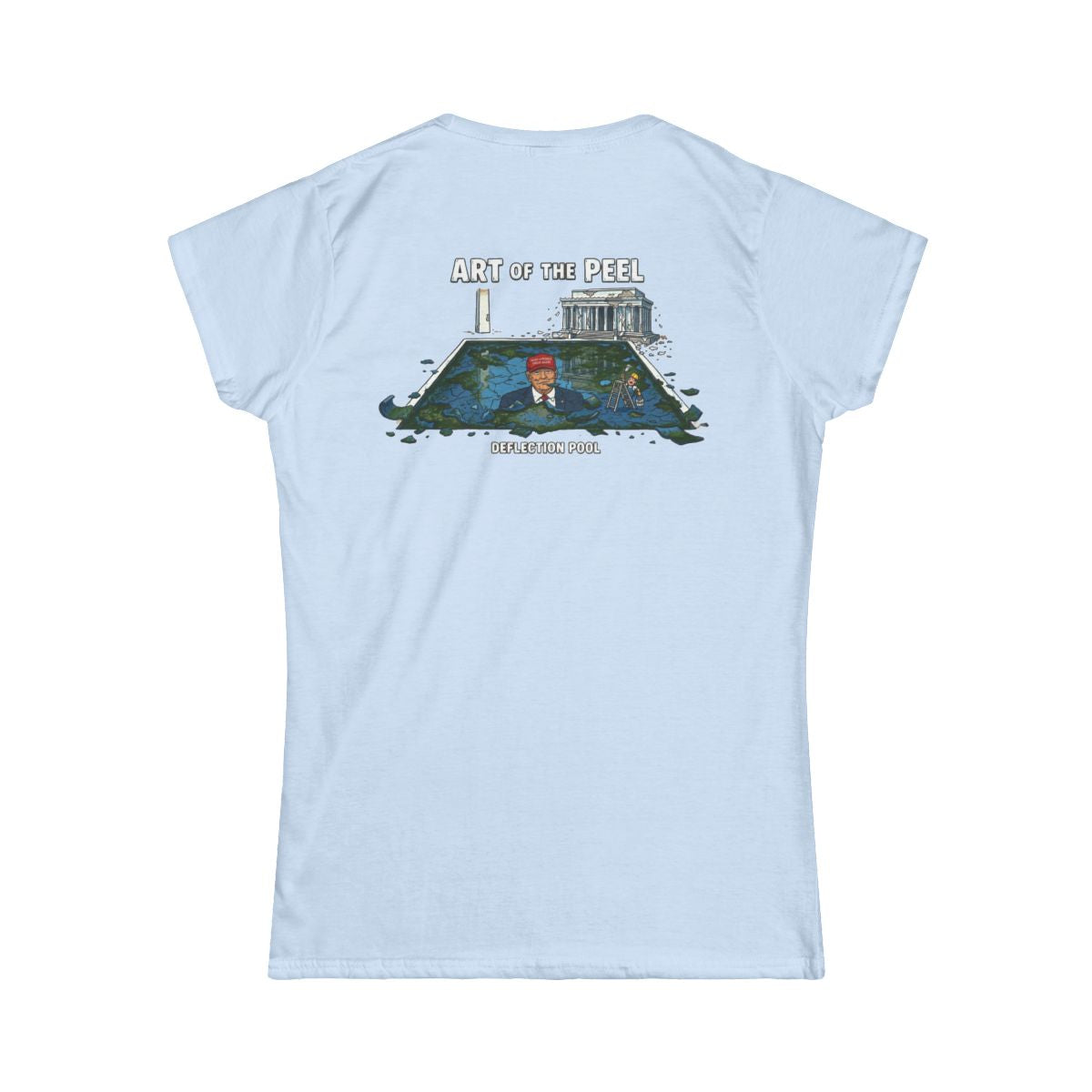 Color: Light Blue | Art of The Peel Women's Tee