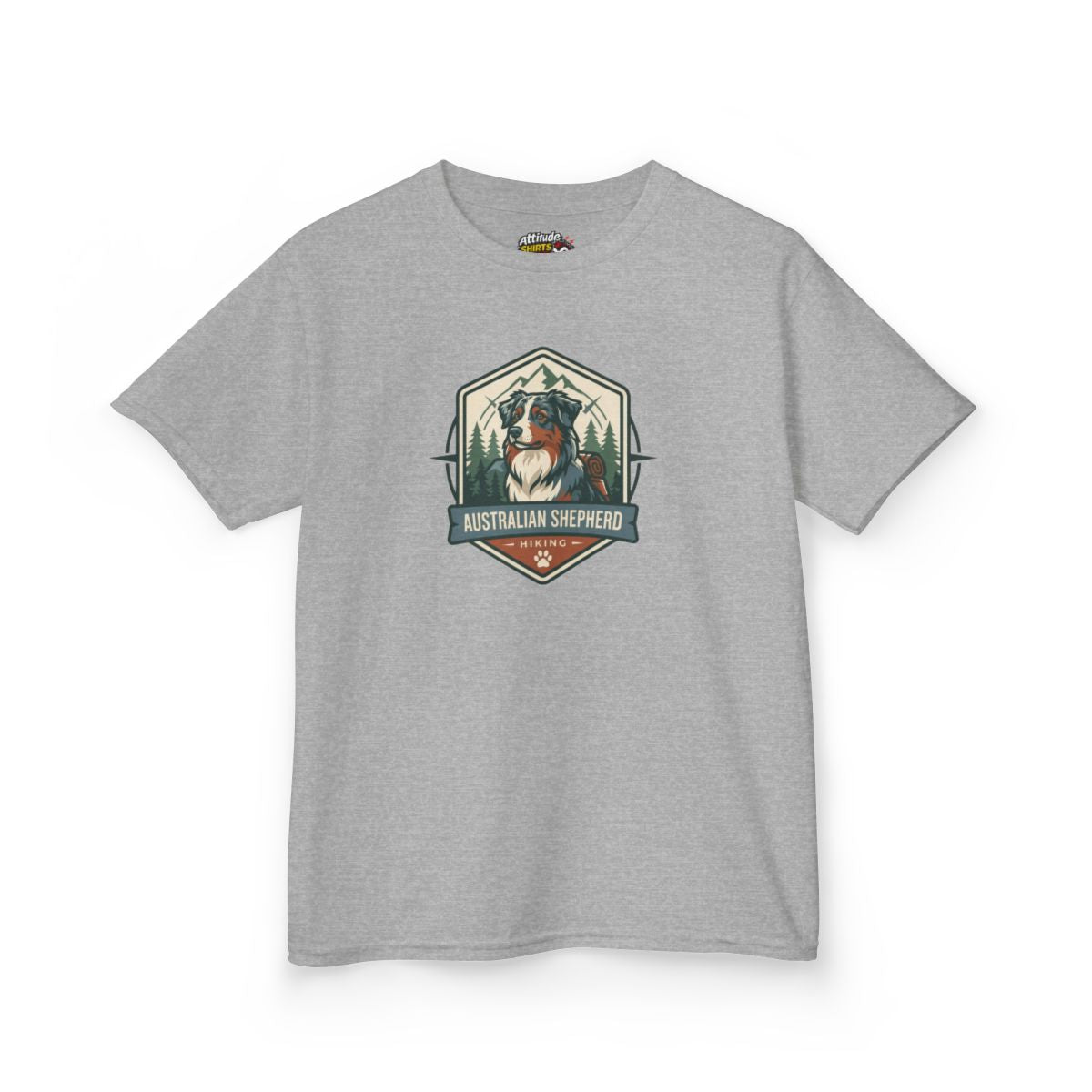 Color: Sport Grey | Australian Sheperd Kids Tee