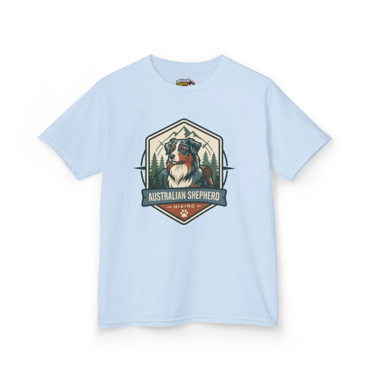 Color: Light Blue | Australian Sheperd Kids Tee
