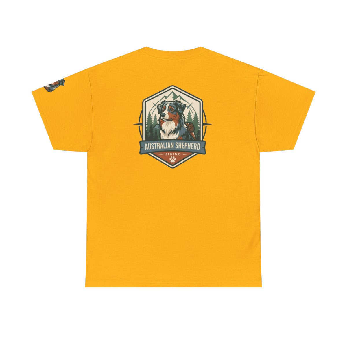 Color: Gold | Australian Sheperd Premium Graphic Tee