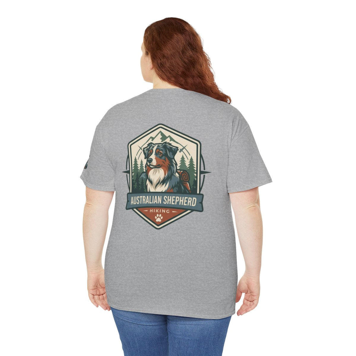 Color: Sport Grey | Australian Sheperd Premium Graphic Tee